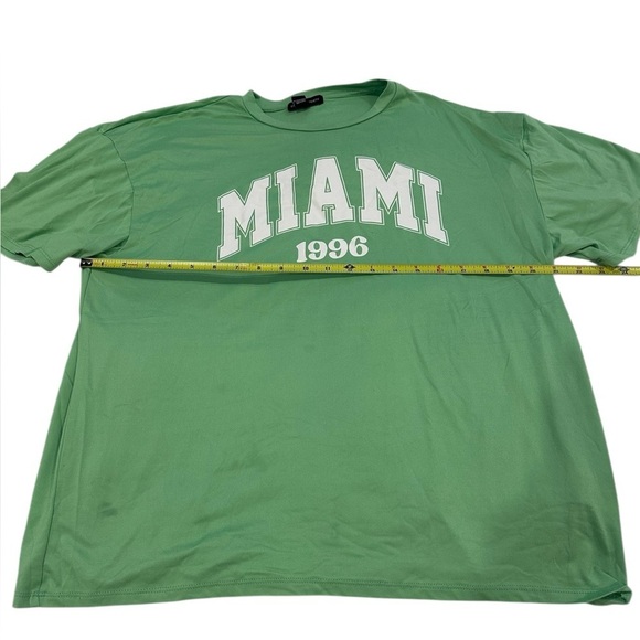Streetwear Society Women’s Miami 1996 Green T-Shirt Large - Picture 4 of 6